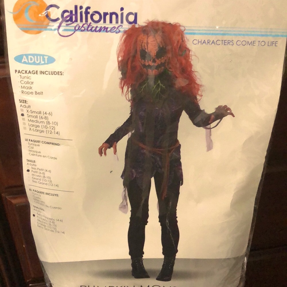 Pumpkin monster Halloween costume
